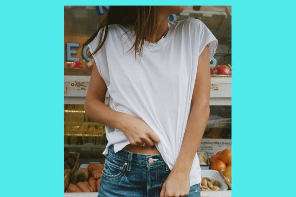 Existe uma fila de espera de 600 pessoas por esta camiseta básica