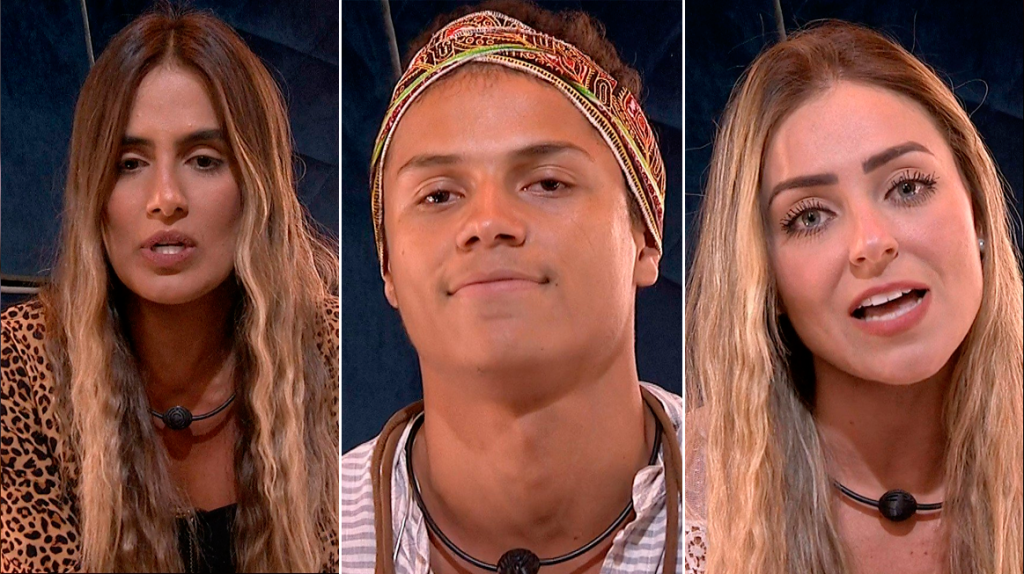 Carolina, Danrley e Paula disputam o paredão do BBB19