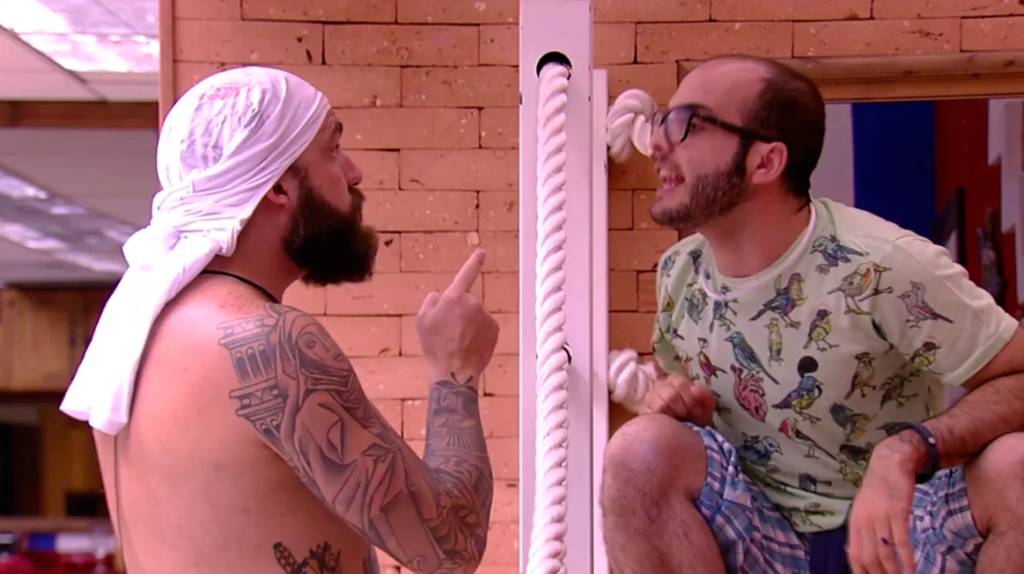 Entenda a discussão entre Caruso e Mahmoud no BBB18