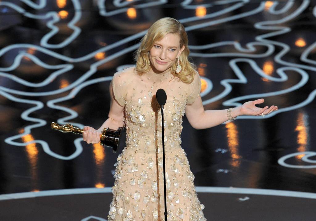 Cate Blanchett vencedora do Oscar cate blanchett