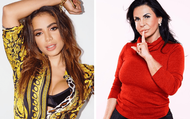 Anitta surge vestida de Gretchen em show no Rio Grande do Sul