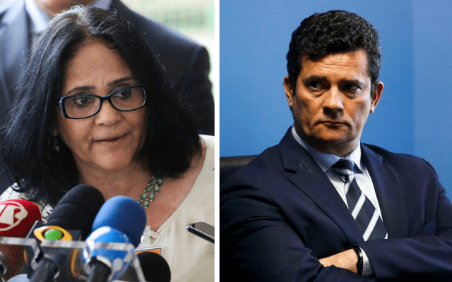 Damares apresenta proposta para Moro sobre agravar pena de abuso sexual