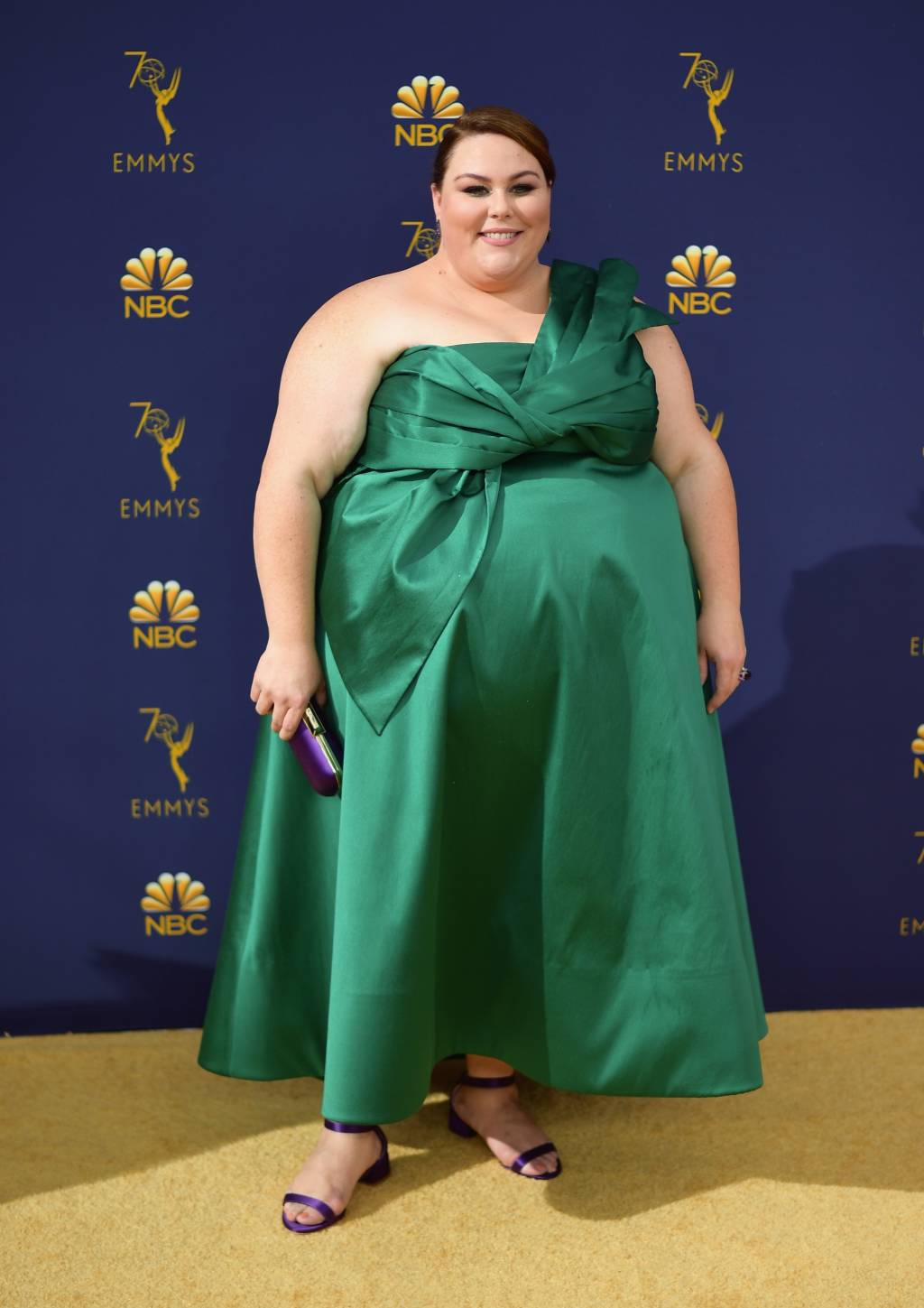Emmy 2018: vestido de um ombro só de Chrissy Metz é inspiração plus size