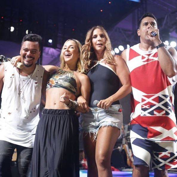 Ivete Sangalo e Claudia Leitte reinam juntas no Carnaval