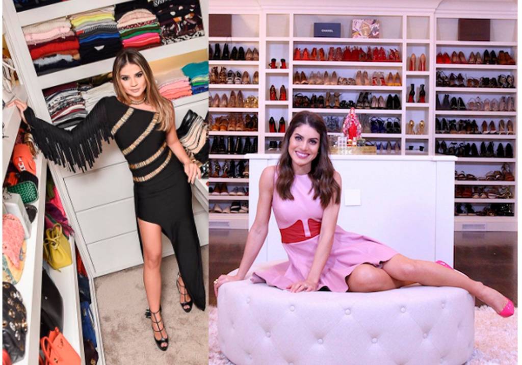Por dentro dos closets de Thássia Naves, Camila Coutinho e Camila Coelho