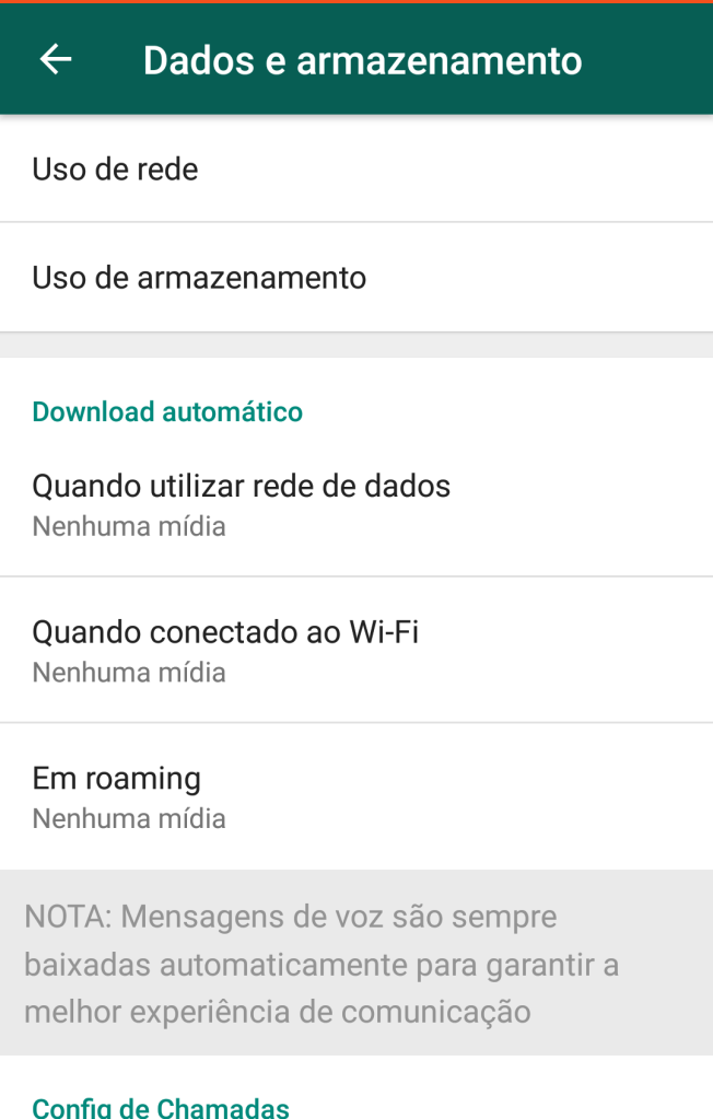 Como economizar dados no whatsapp