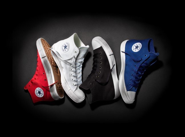Converse atualiza seu tênis mais famoso e apresenta o Chuck Taylor All Star II