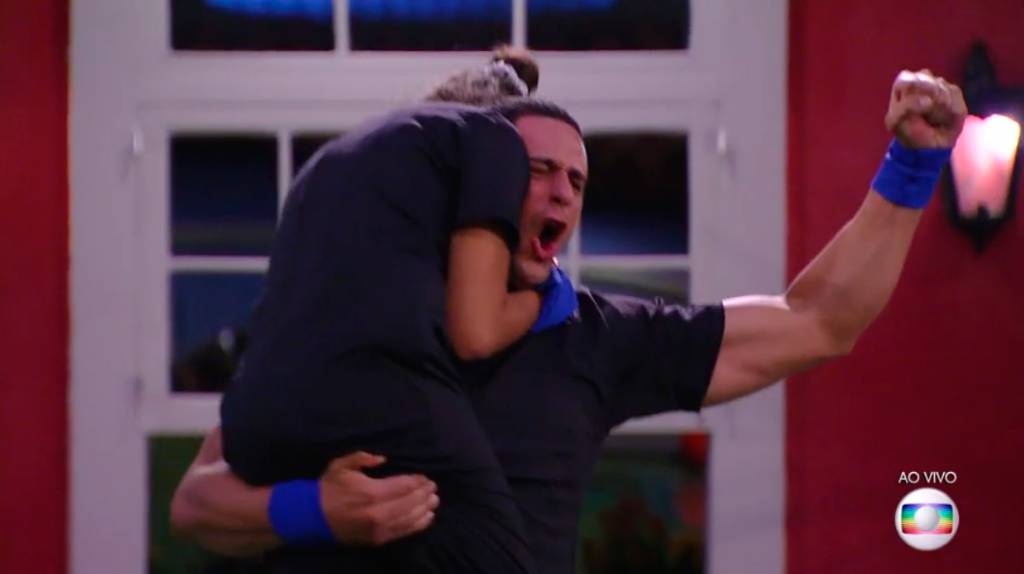 Daniel e Emilly vencem a prova da liderança no BBB17