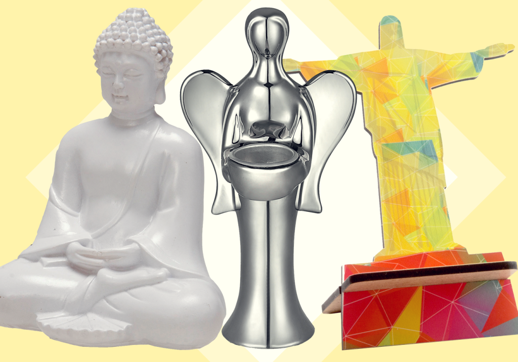 Decore a casa com objetos religiosos