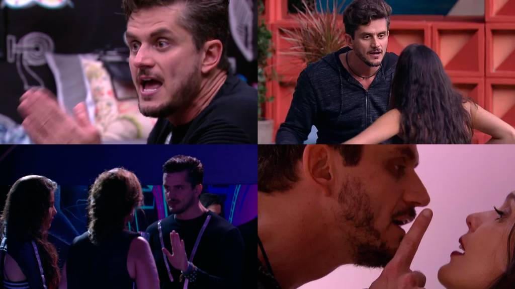 Marcos se descontrola de novo no BBB17, entenda o que aconteceu