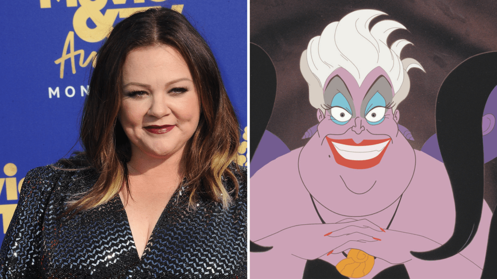 Melissa McCarthy será a vilã Úrsula no live-action de ‘A Pequena Sereia’