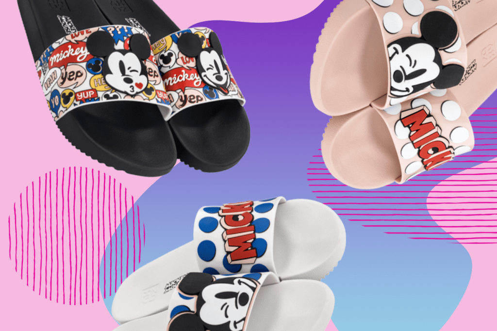 Zaxy lança coleção fofíssima de chinelos do Mickey – e nós queremos todos