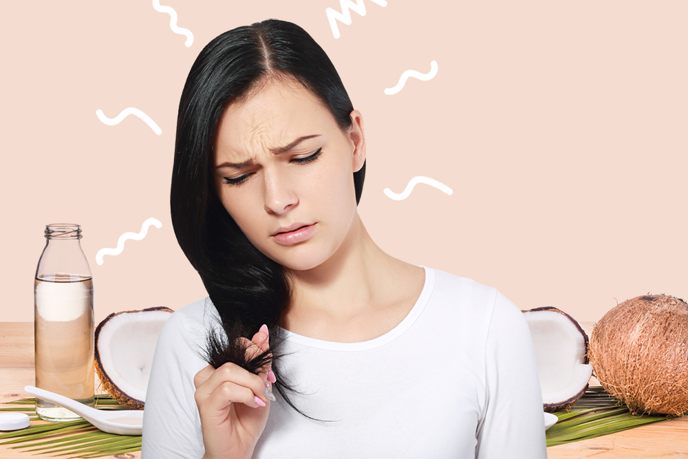 Em vez de hidratar, óleo de coco pode ressecar os cabelos