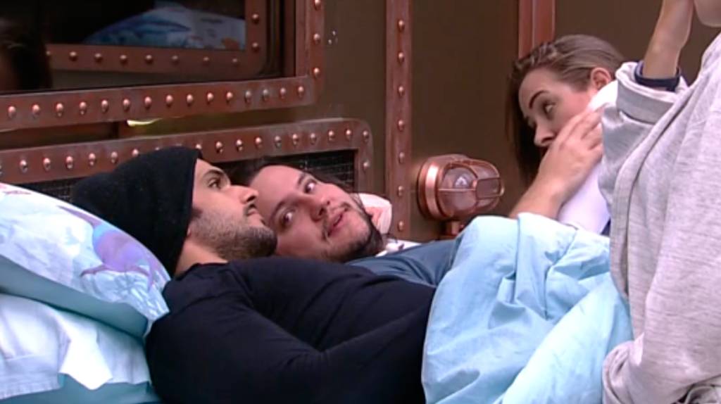 “E se eu for o vilão?”, questiona Diego em dia de paredão no BBB