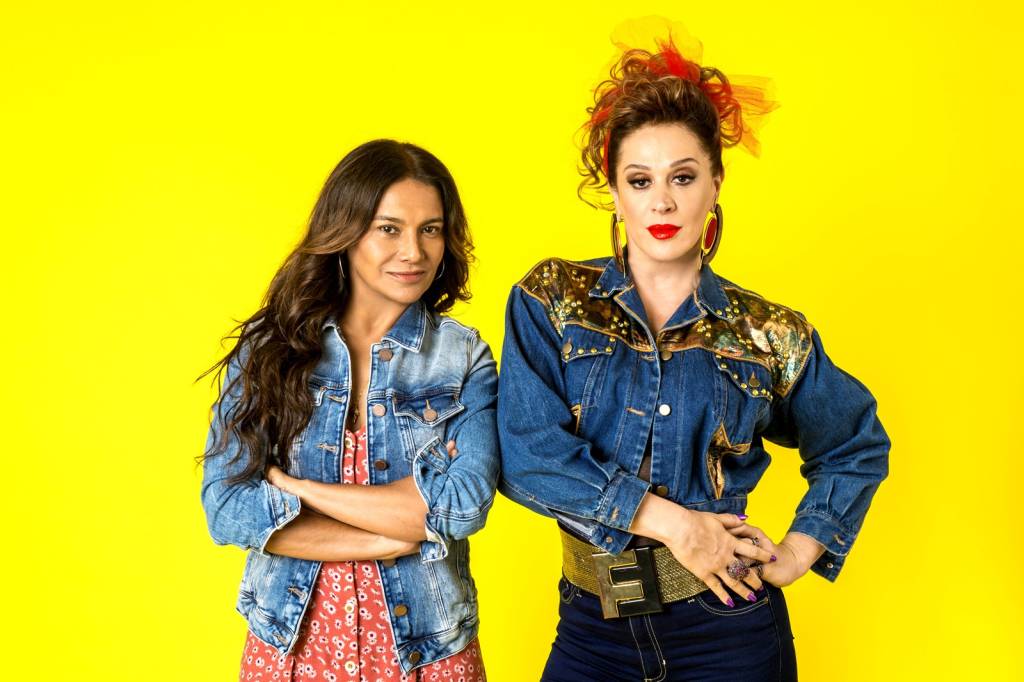 Dira Paes e Claudia Raia em Verão 90