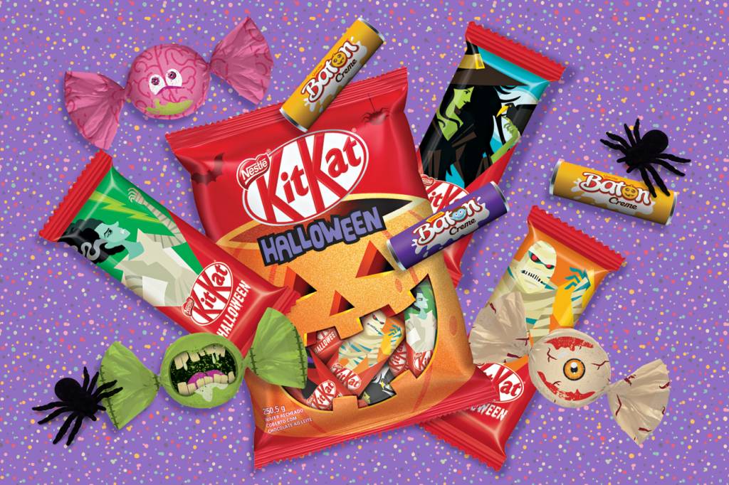 Gostosuras, SIM! Nestlé e Garoto lançam chocolates especiais de Halloween