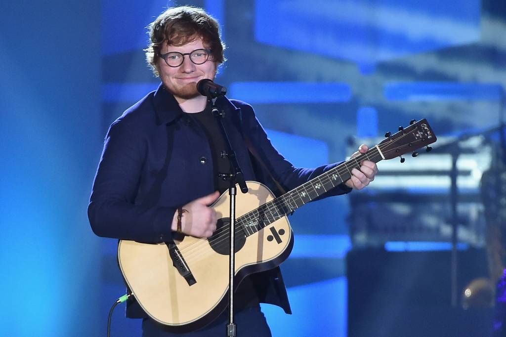 ‘Shape of You’, de Ed Sheeran, é a música mais tocada do Spotify