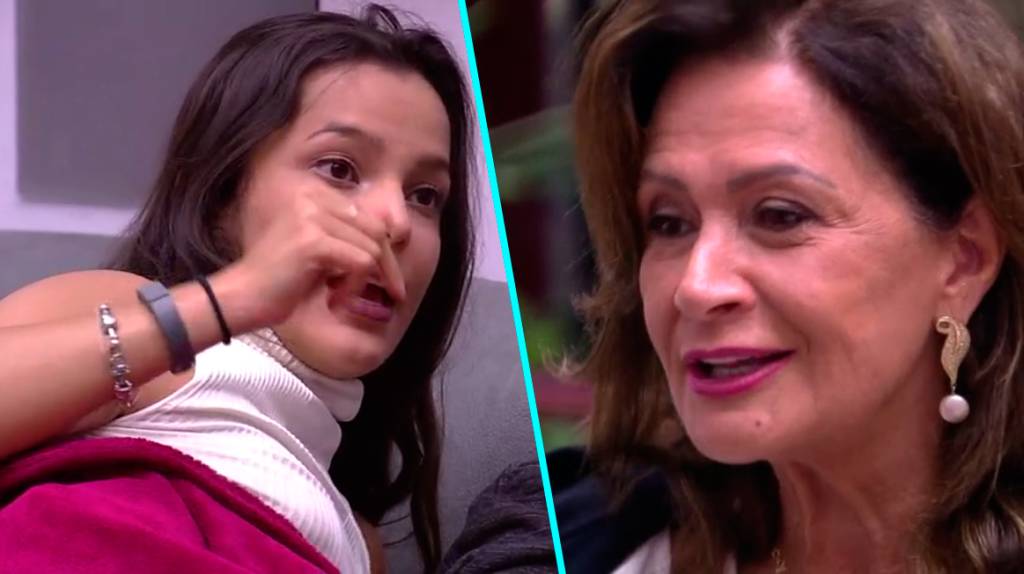 Ieda tenta conversar com Emilly e papo vira discussão