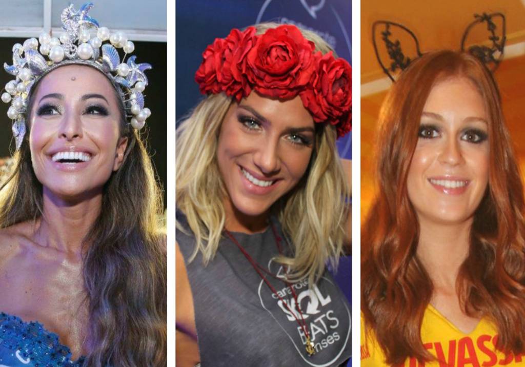 Os acessórios de cabelo mais bonitos das celebridades no carnaval