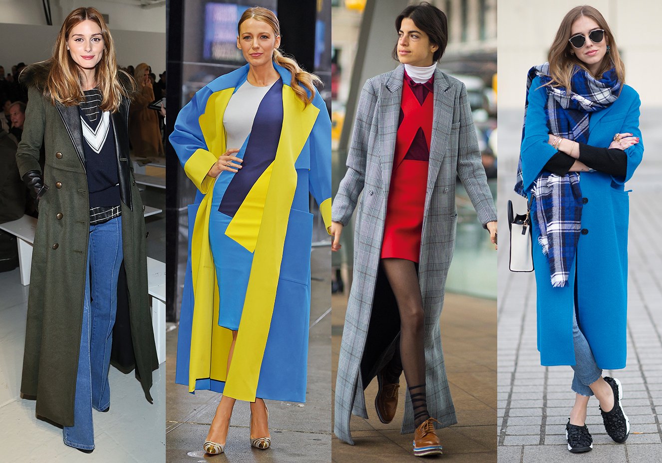 Famosas aderem à moda do casaco longo para garantir looks quentinhos no inverno