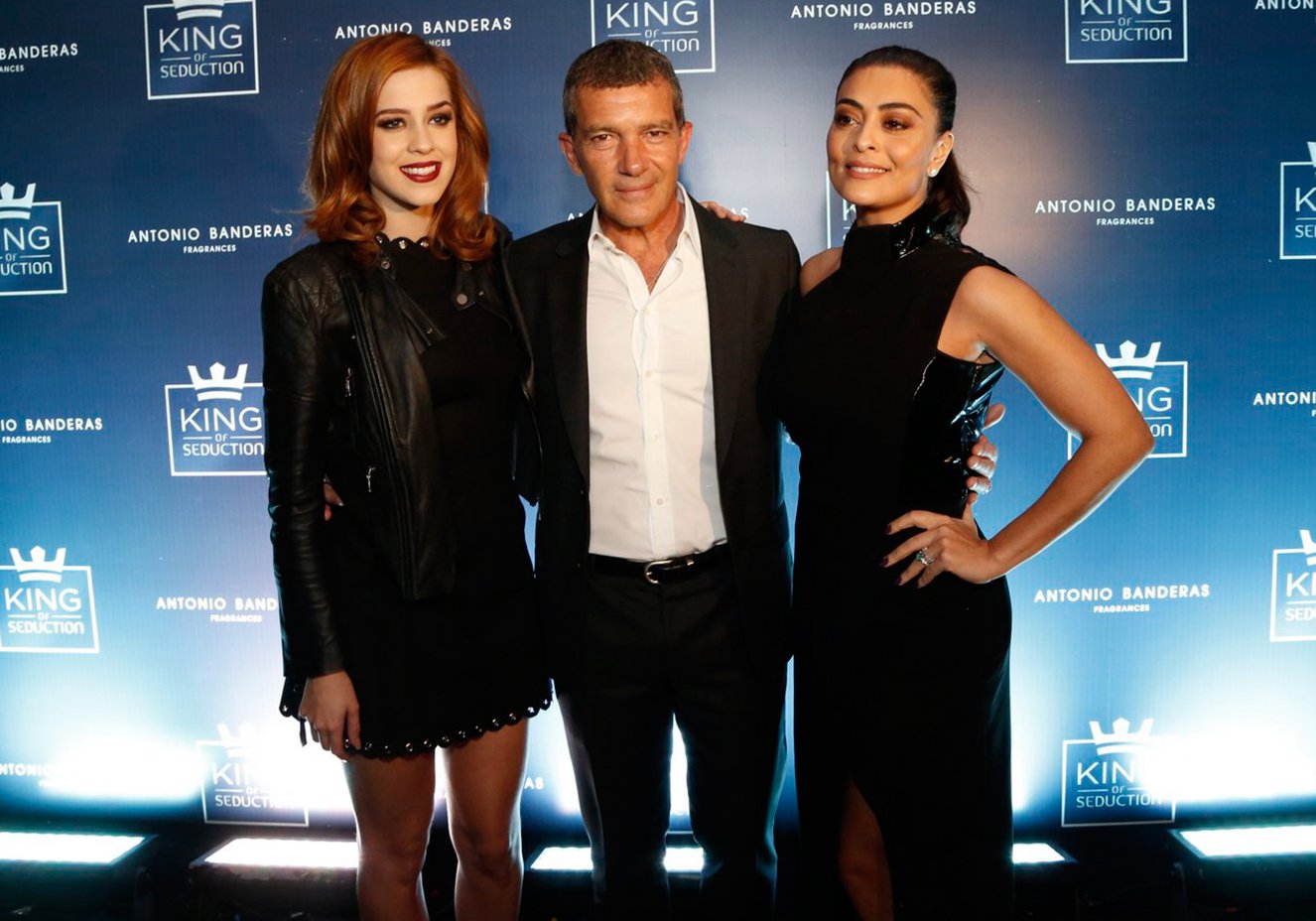Famosas prestigiam evento de lançamento do novo perfume de Antonio Banderas