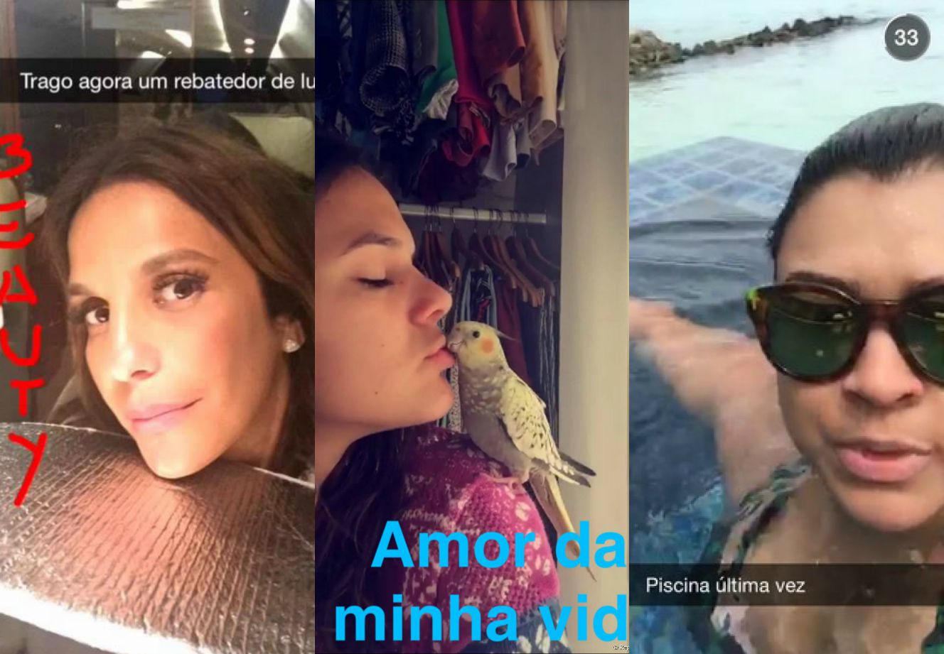 Snapchat: Como as celebridades transformaram a rede social em seus próprios reality shows