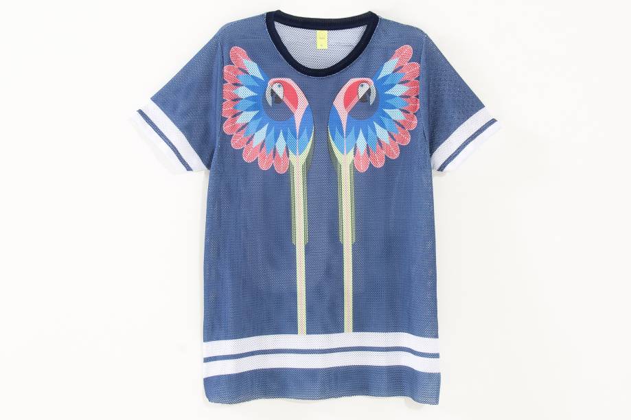 T-shirt telinha Arara, R$ 229,00