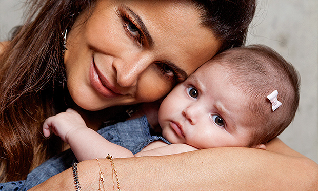 Fernanda Motta apresenta a filha Chloe: ‘Engordei 11 quilos e em 15 dias já tinha emagrecido 9,6’