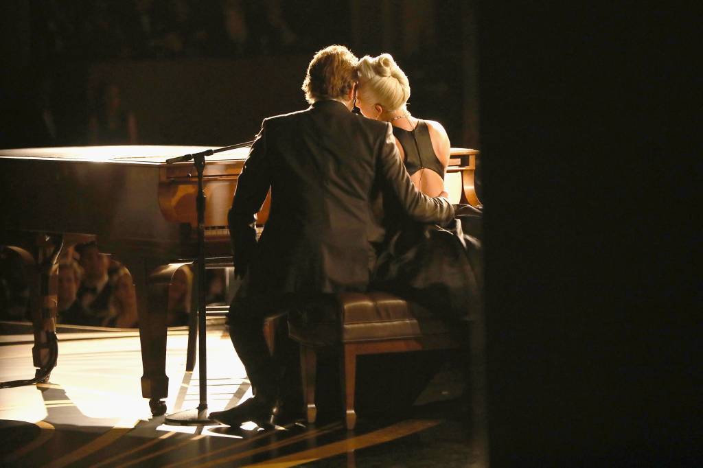 Lady Gaga e Bradley Cooper no Oscar Lady Gaga e Bradley Cooper no Oscar