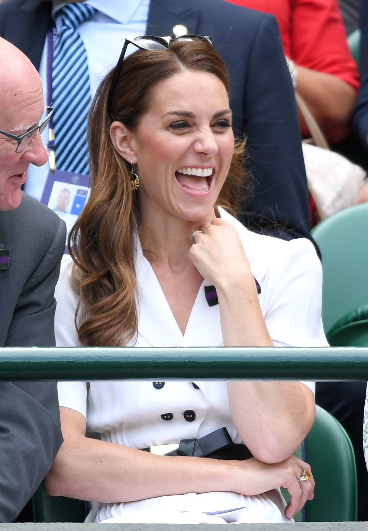 Celebrities Attend Wimbledon 2019