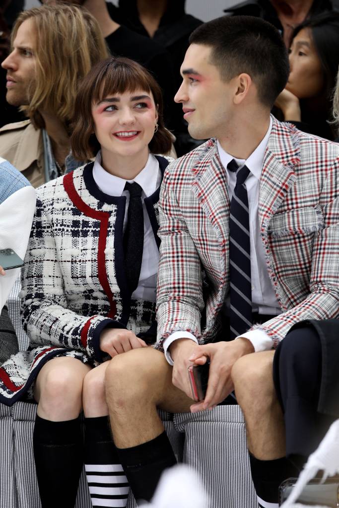 Maisie Williams e Reuben Selby