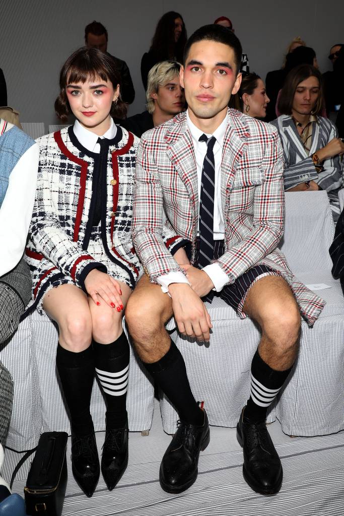 Maisie Williams e Reuben Selby