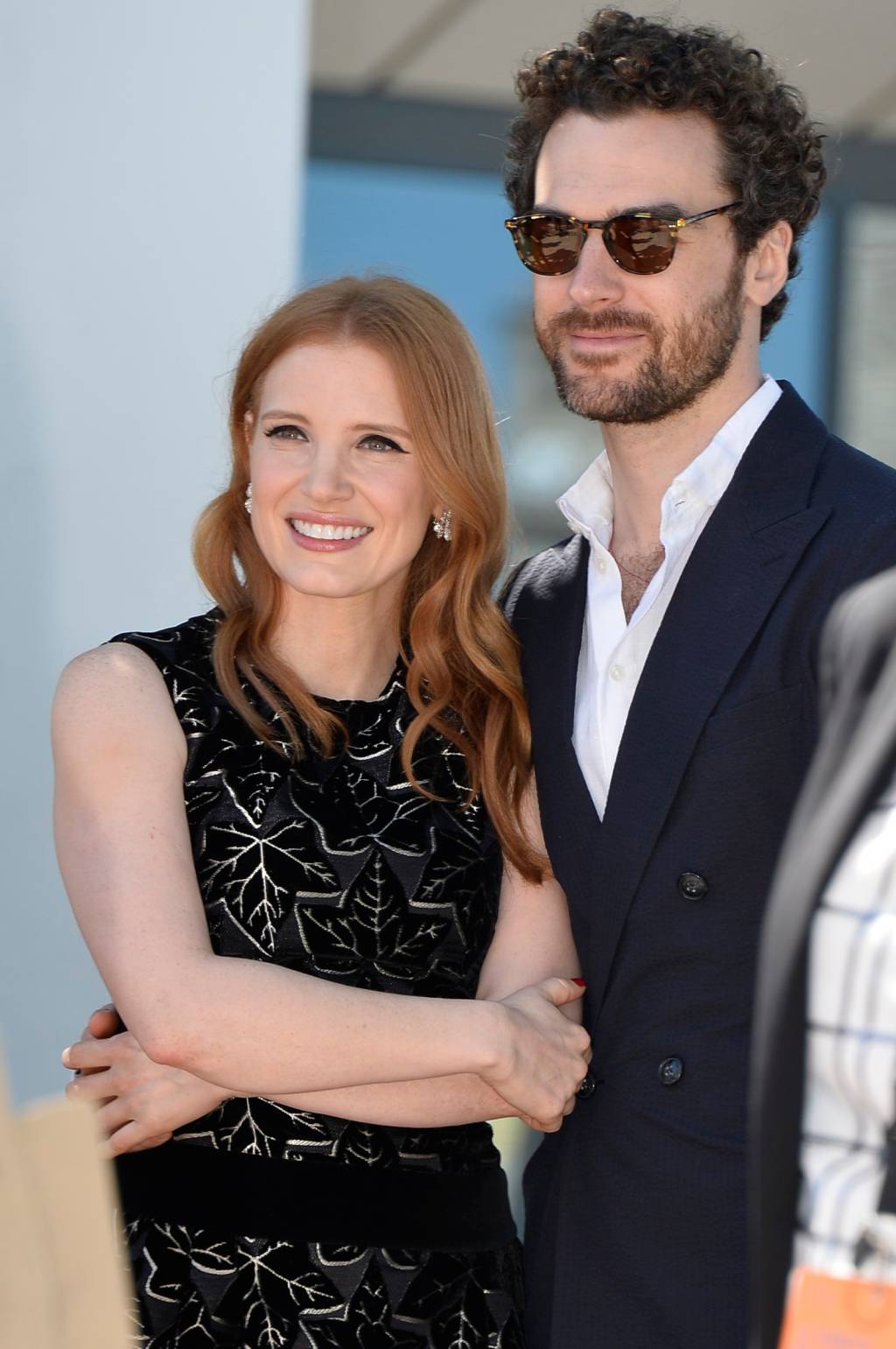 O vestido de noiva de Jessica Chastain em seu casamento na Itália