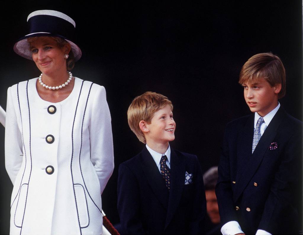 Diana, William e Harry Diana, William e Harry