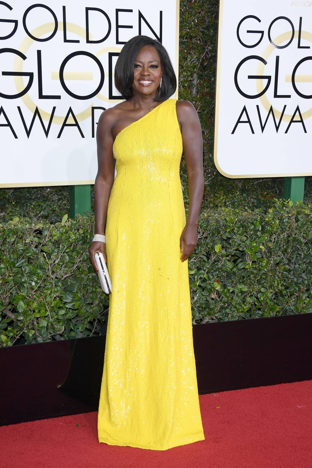 Viola Davis Globo de Ouro Melhores vestidos Viola Davis Globo de Ouro Melhores vestidos