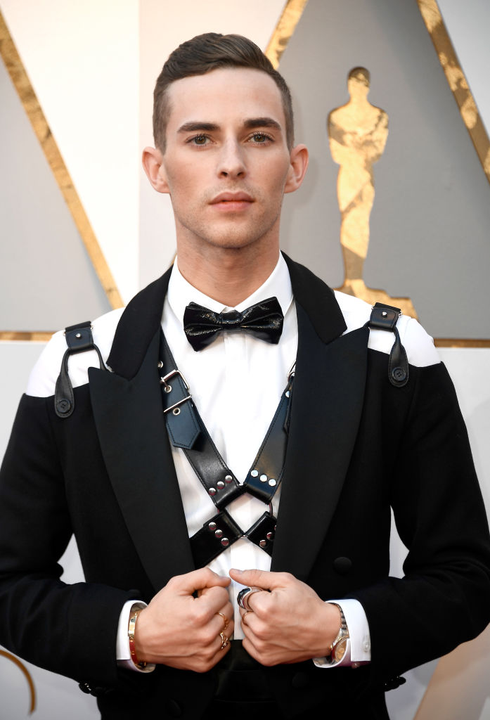 Adam Rippon tapete vermelho Oscar 2018