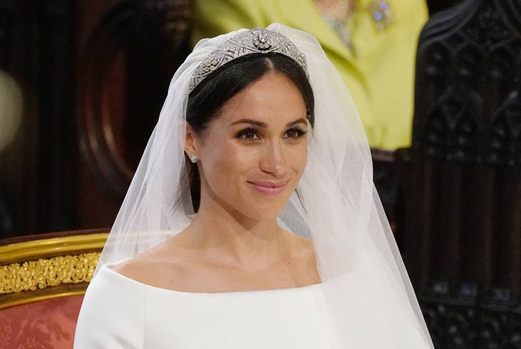 Parece que Meghan Markle não pôde usar a coroa que gostaria para se casar