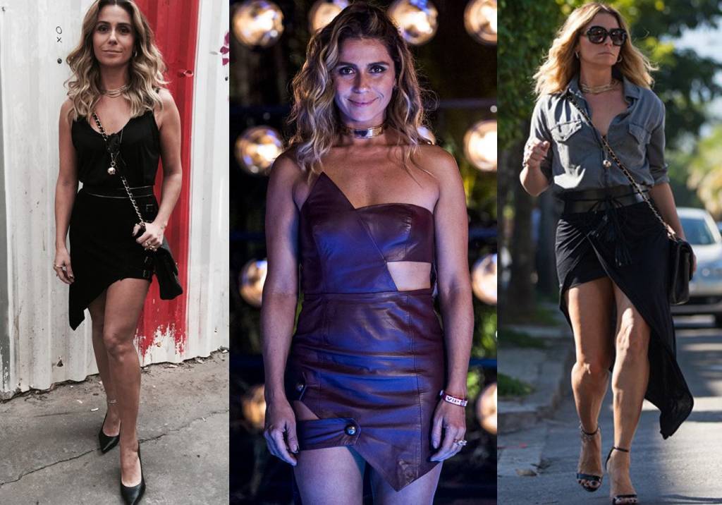 Os looks assimétricos de Giovanna Antonelli em A Regra do Jogo