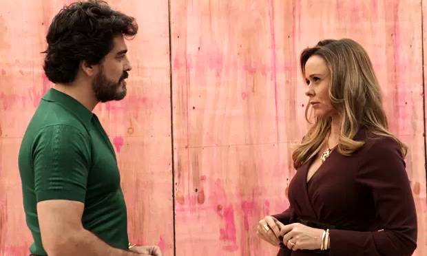 Giulia Gam e Junno Andrade desmentem briga nos bastidores de Boogie Oogie