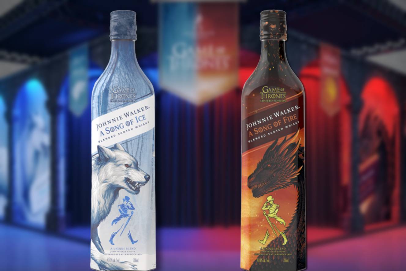 Johnnie Walker lança mais dois whiskies em homenagem a ‘Game of Thrones’