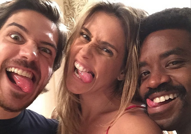 Elenco de Boogie Oogie grava últimas cenas do ano