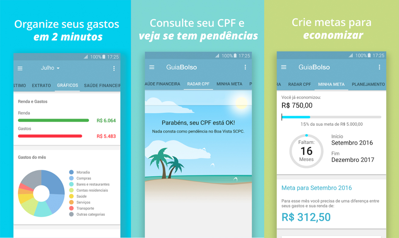 Aplicativo GuiaBolso