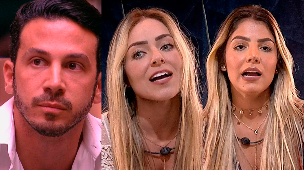 Gustavo, Paula e Hariany se enfrentam no primeiro paredão do BBB19