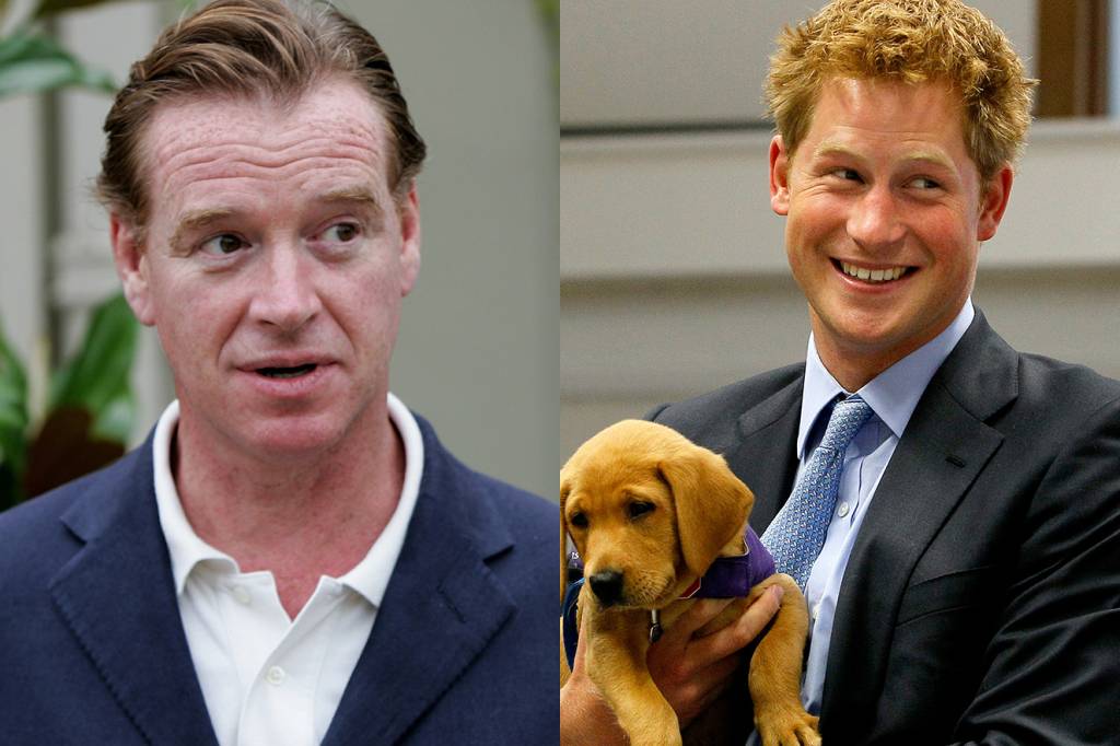 James Hewitt e Príncipe Harry James Hewitt e Príncipe Harry