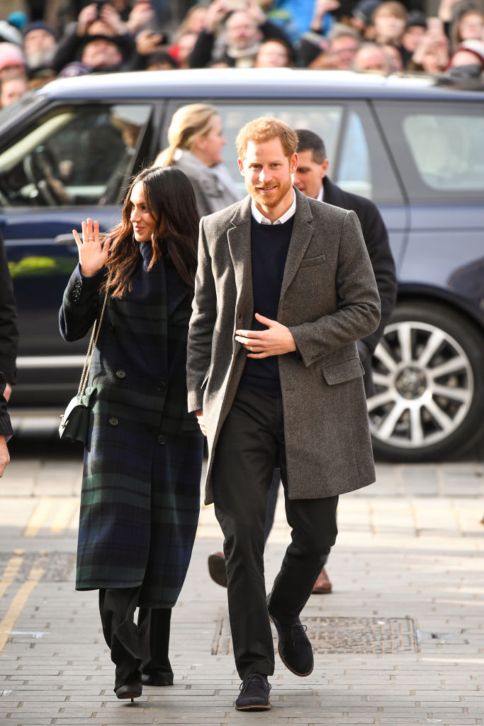 Prince Harry And Meghan Markle Visit Edinburgh