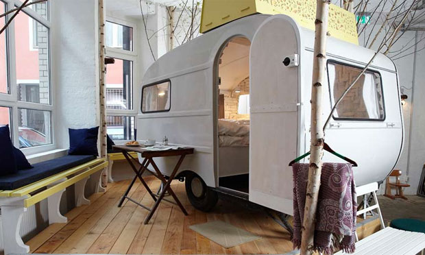 Um hotel em movimento