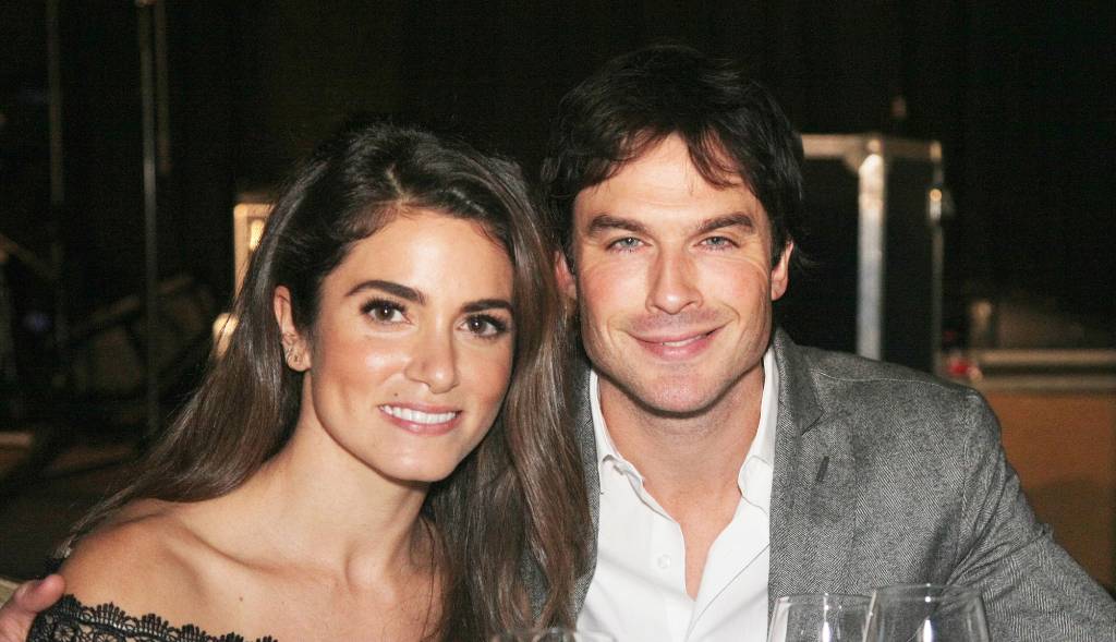 Os ex-vampiros Ian Somerhalder e Nikki Reed vão ter um bebê