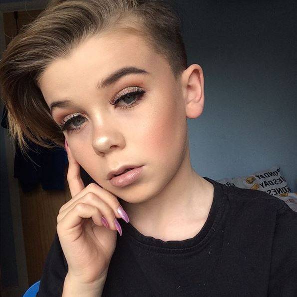Este menino de 10 anos é um prodígio da maquiagem