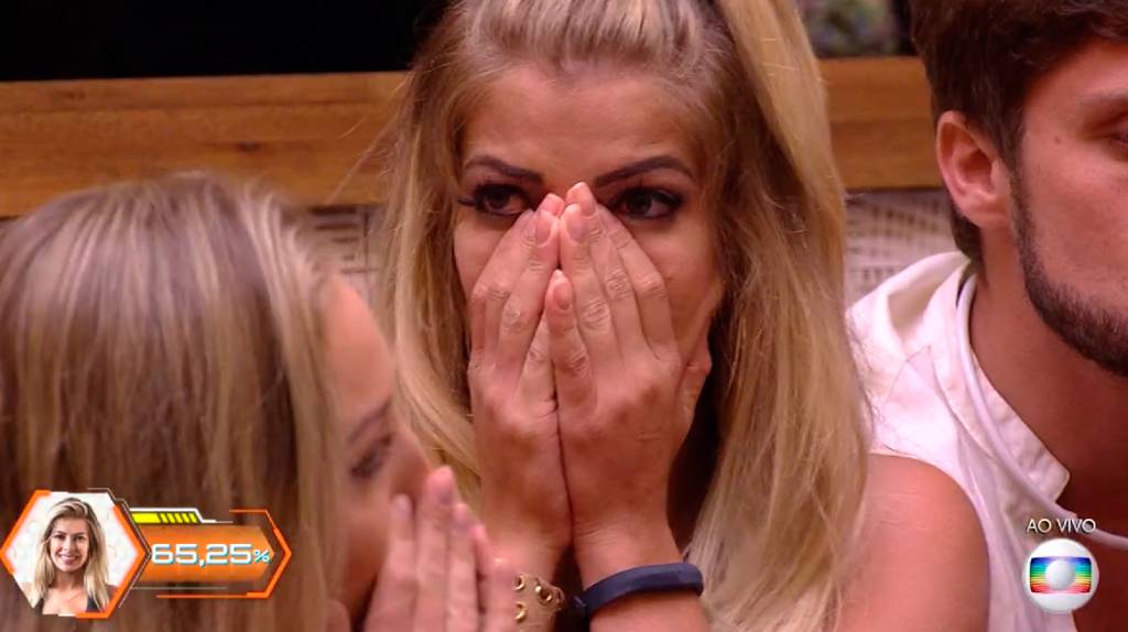 Com porcentagem alta, Jaqueline é eliminada do BBB18