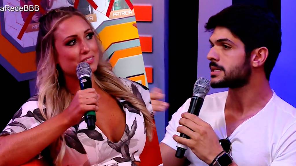 Jéssica e Lucas conversam (e se explicam) pela 1ª vez depois do BBB18